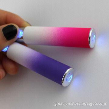 Colorful eGo Y battery, 350/650/900/1100mAh, with LED on bottom